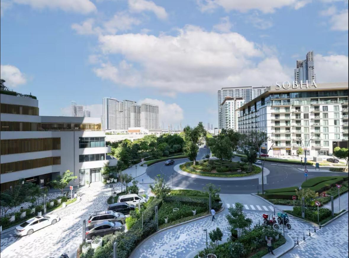 Ferienhaus Luxury 2bdr In Sobha Hartland Waves Near Mall And Burj Khalifa *